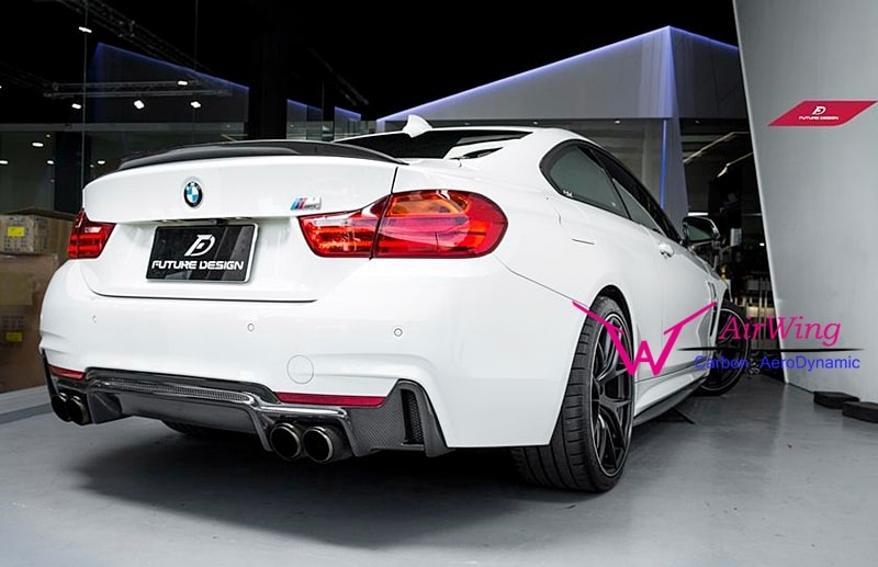 F32 F33 F36 - ENDCC style Carbon Rear Diffuser 02